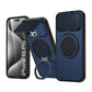 LuxuryKase Tough Armour Magnetic Case | 360° Rotating Ring Stand | Flip Camera Protection Cover | Raised Edges | Drop Protection | MagSafe Compatible For iPhone & Samsung Series
