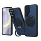 LuxuryKase Tough Armour Magnetic Case | 360° Rotating Ring Stand | Flip Camera Protection Cover | Raised Edges | Drop Protection | MagSafe Compatible For iPhone & Samsung Series