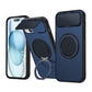 LuxuryKase Tough Armour Magnetic Case | 360° Rotating Ring Stand | Flip Camera Protection Cover | Raised Edges | Drop Protection | MagSafe Compatible For iPhone & Samsung Series