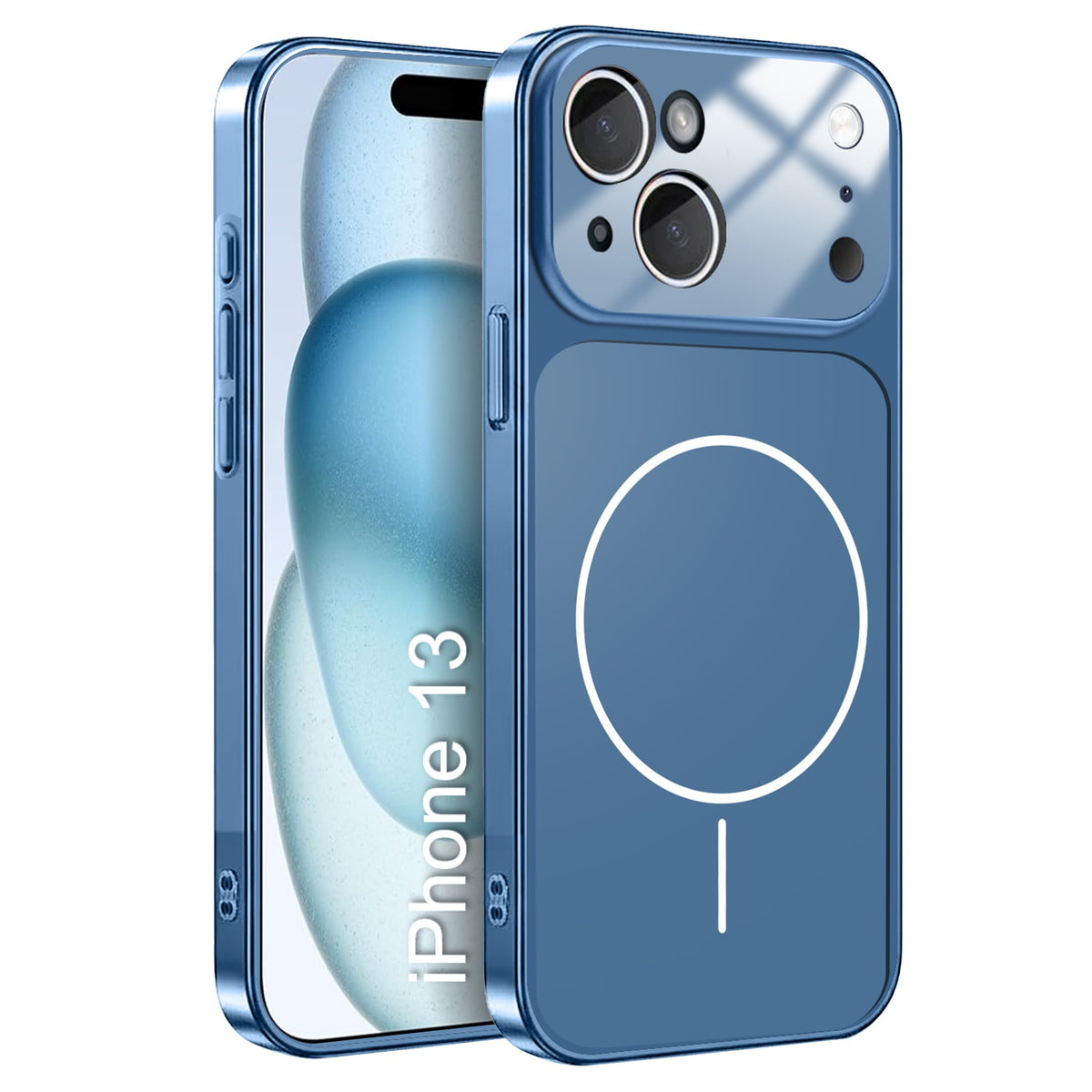LuxuryKase Converter Case | Premium Protective MagSafe Cover | iPhone 17 Pro & 18 Pro Series Style Design | in Built Camera Guard | Wireless Charging Compatible For iPhone Series
