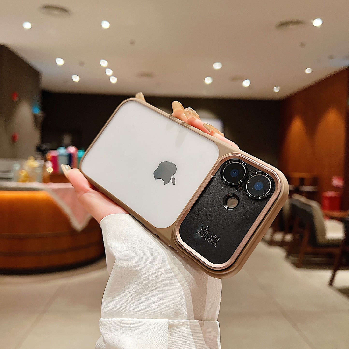 LuxuryKase Shockproof Clear Case | Camera Lens Protection | Slim Transparent Soft TPU Bumper | Anti-Yellow | Flexible Scratch Resistant Protective Cover For iPhone