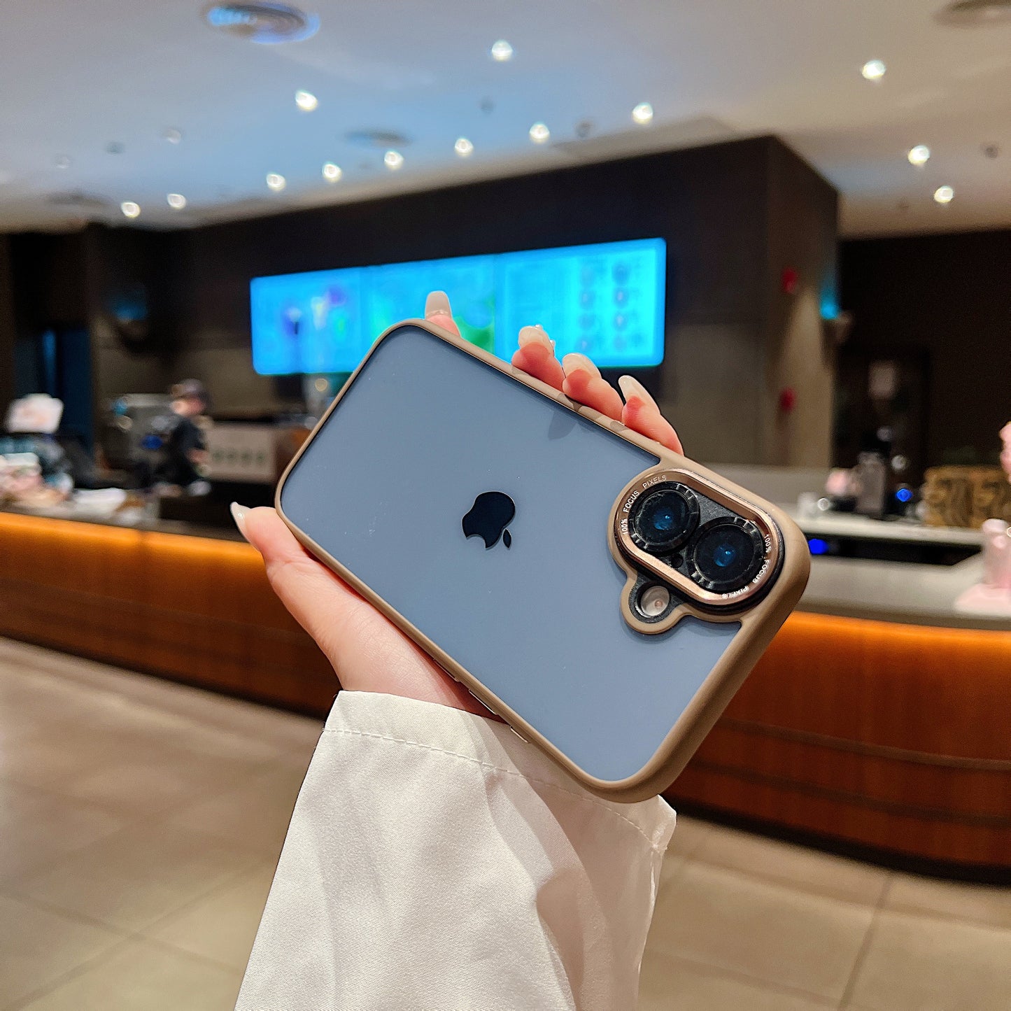 LuxuryKase Shockproof Clear Case | Camera Lens Protection | Slim Transparent Soft TPU Bumper | Anti-Yellow | Flexible Scratch Resistant Protective Cover For iPhone