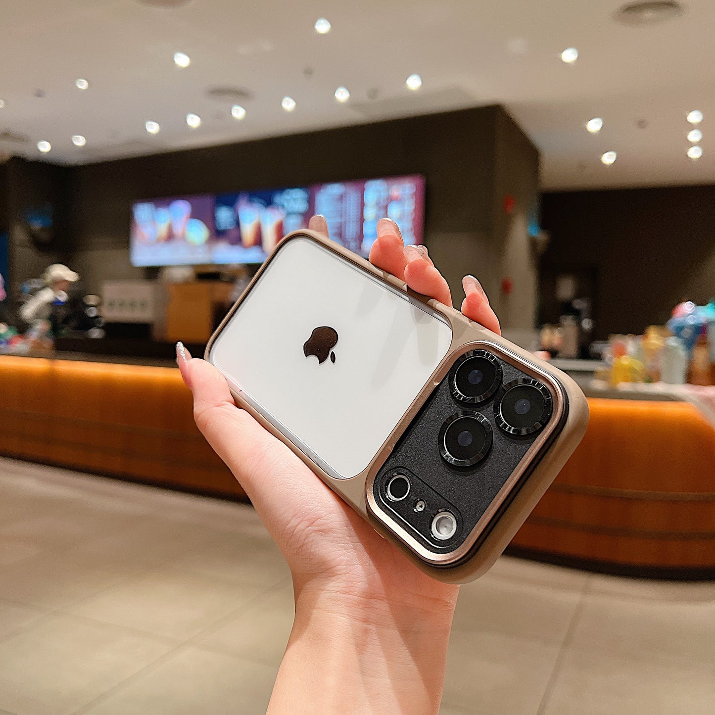 LuxuryKase Shockproof Clear Case | Camera Lens Protection | Slim Transparent Soft TPU Bumper | Anti-Yellow | Flexible Scratch Resistant Protective Cover For iPhone