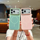 LuxuryKase Liquid Silicone Case | Dual Tone Colour Matte Finish | MagSafe Compatible | Microfiber Lining Inside | ShockProof & Raised Camera Protection For iPhone