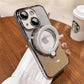 LuxuryKase LK150 Glitter Magnetic Bracket Stand Mag-Safe Wireless Chargeing Case - For iPhone