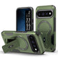 US LITE Back Cover with Portable Kickstand | Mag-Safe Compatible Magnetic Case | Shockproof Military Grade Protection | Rugged Armor Design Phone Cover For iPhone & Samsung