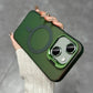 LuxuryKase LK169 Laser Gradient Lens Holder Stand Mag-Safe Case Cover For iPhone