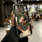 LuxuryKase LK176 Metal Camera Ring Kickstand Stand Transparent Mag-Safe Case Cover For iPhone