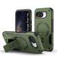 US LITE Back Cover with Portable Kickstand | Mag-Safe Compatible Magnetic Case | Shockproof Military Grade Protection | Rugged Armor Design Phone Cover For iPhone & Samsung