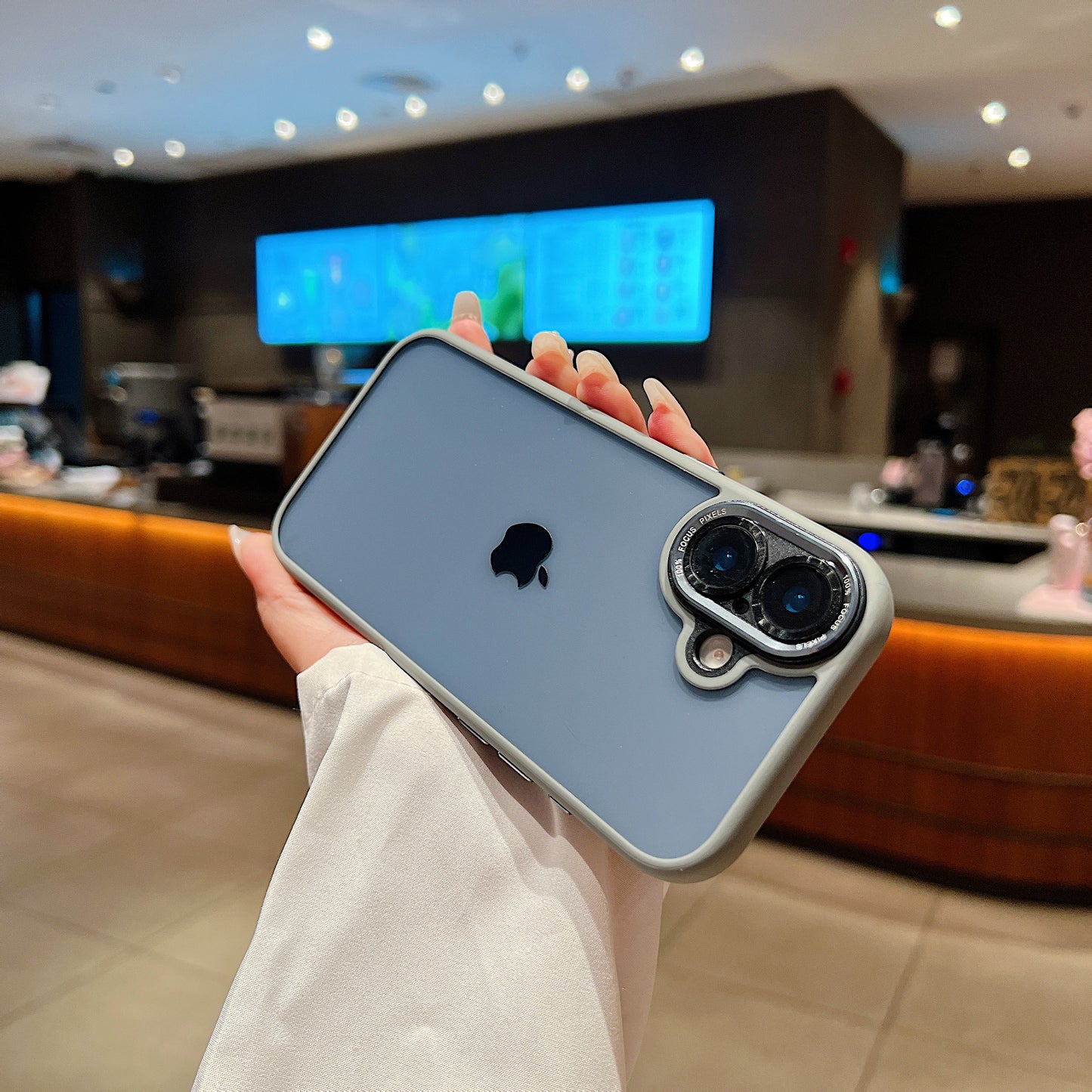LuxuryKase Shockproof Clear Case | Camera Lens Protection | Slim Transparent Soft TPU Bumper | Anti-Yellow | Flexible Scratch Resistant Protective Cover For iPhone