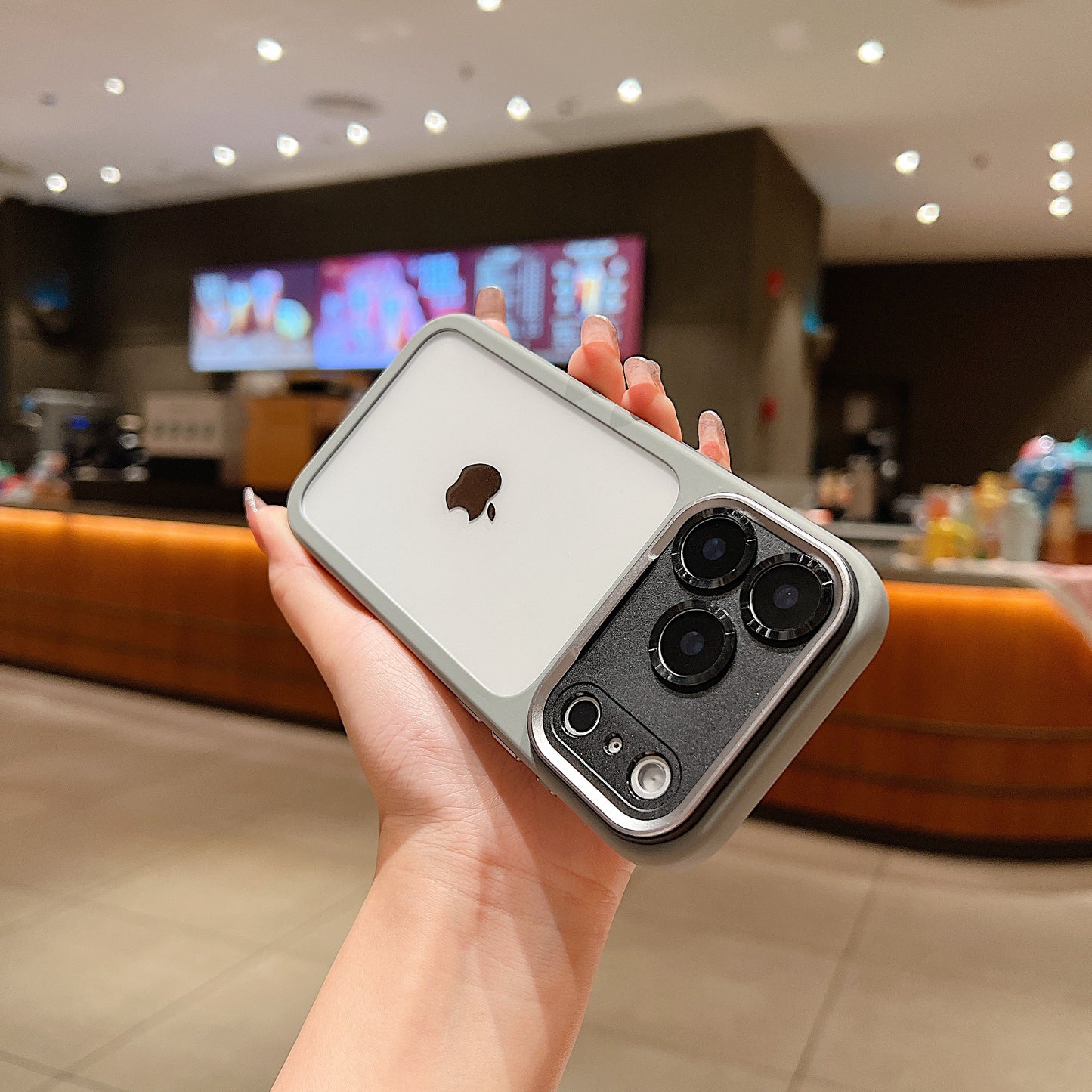 LuxuryKase Shockproof Clear Case | Camera Lens Protection | Slim Transparent Soft TPU Bumper | Anti-Yellow | Flexible Scratch Resistant Protective Cover For iPhone