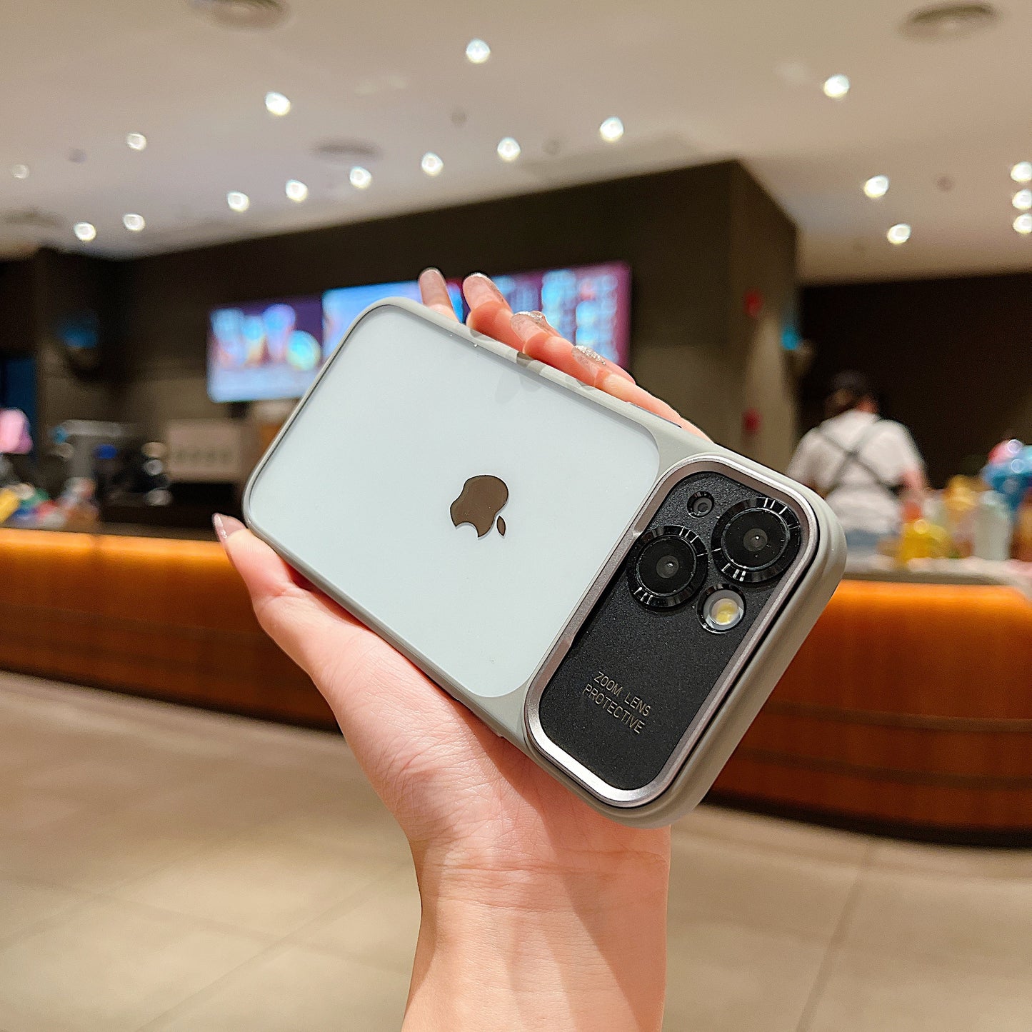 LuxuryKase Shockproof Clear Case | Camera Lens Protection | Slim Transparent Soft TPU Bumper | Anti-Yellow | Flexible Scratch Resistant Protective Cover For iPhone