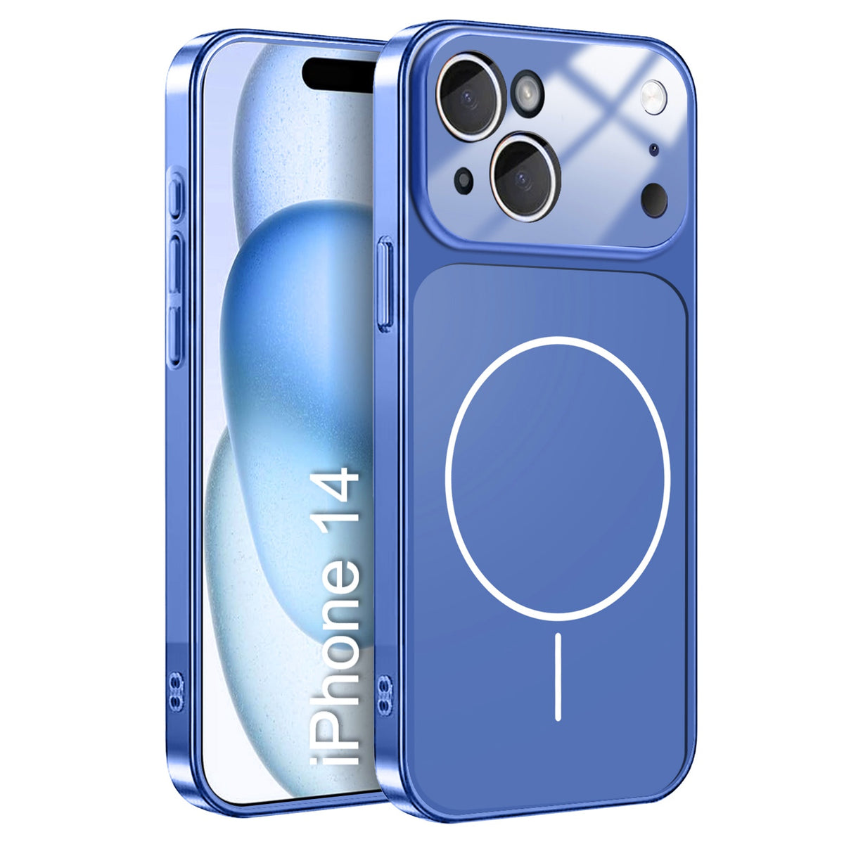 LuxuryKase Converter Case | Premium Protective MagSafe Cover | iPhone 17 Pro & 18 Pro Series Style Design | in Built Camera Guard | Wireless Charging Compatible For iPhone Series
