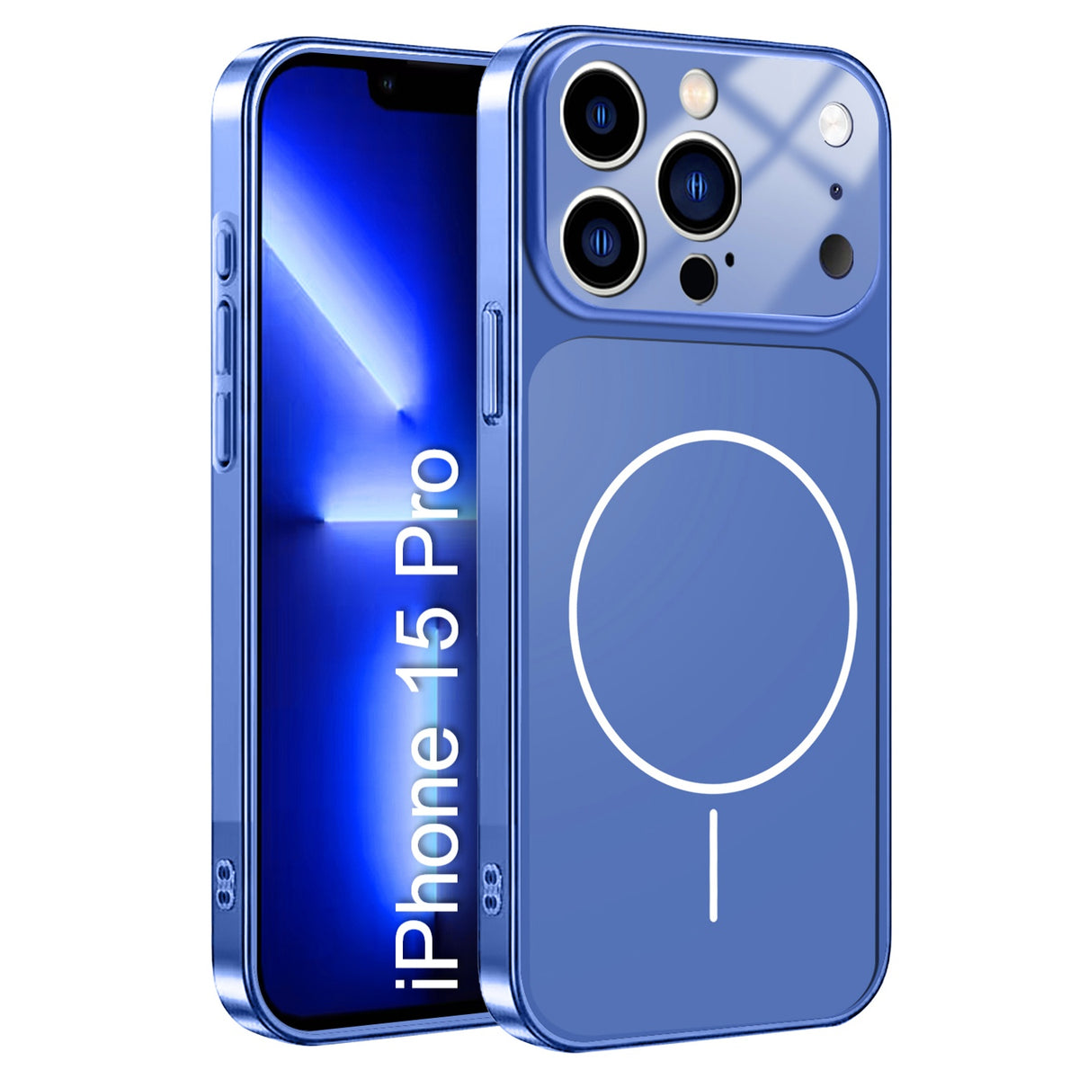 LuxuryKase Converter Case | Premium Protective MagSafe Cover | iPhone 17 Pro & 18 Pro Series Style Design | in Built Camera Guard | Wireless Charging Compatible For iPhone Series