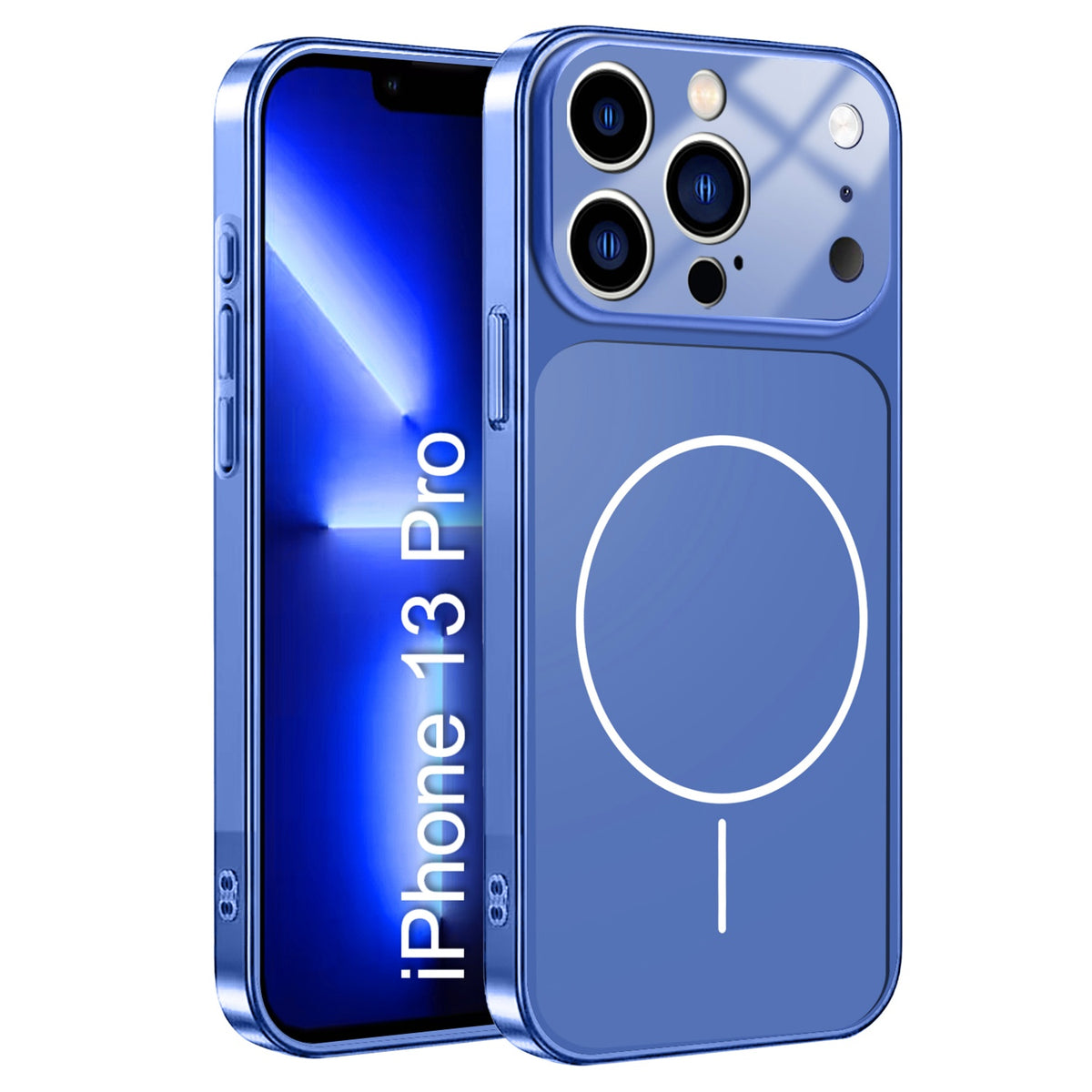 LuxuryKase Converter Case | Premium Protective MagSafe Cover | iPhone 17 Pro & 18 Pro Series Style Design | in Built Camera Guard | Wireless Charging Compatible For iPhone Series