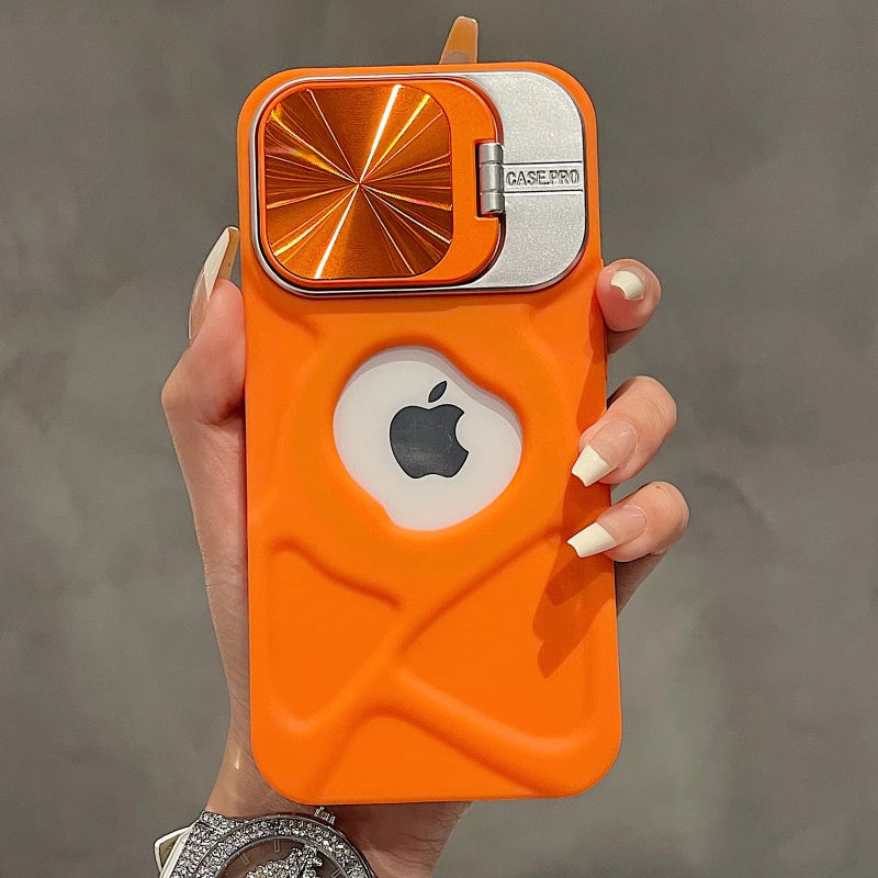 LuxuryKase LK158 Invisible Bracket Lens Protection Case Cover For Iphone
