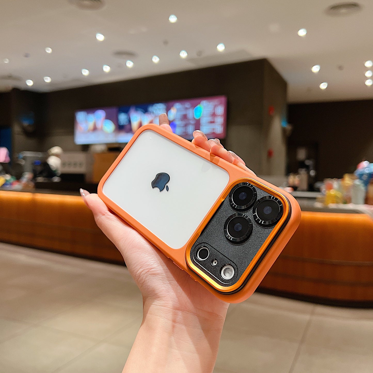 LuxuryKase Shockproof Clear Case | Camera Lens Protection | Slim Transparent Soft TPU Bumper | Anti-Yellow | Flexible Scratch Resistant Protective Cover For iPhone