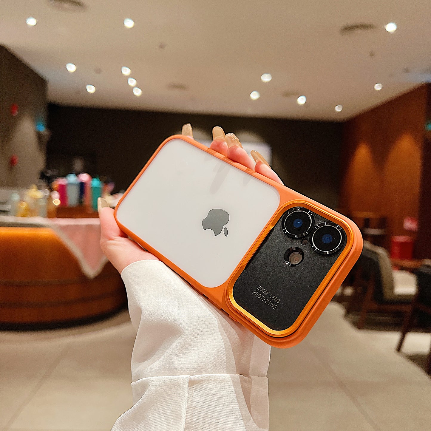 LuxuryKase Shockproof Clear Case | Camera Lens Protection | Slim Transparent Soft TPU Bumper | Anti-Yellow | Flexible Scratch Resistant Protective Cover For iPhone