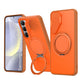 LuxuryKase Tough Armour Magnetic Case | 360° Rotating Ring Stand | Flip Camera Protection Cover | Raised Edges | Drop Protection | MagSafe Compatible For iPhone & Samsung Series