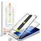 US LITE Tempered Glass Screen Protector | Align Tray | Shatterproof Screen Protection | 9H Hardness | Bubble-Free | Easy Installation Tool Kit For iPhone & Samsung Series