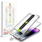US LITE Tempered Glass Screen Protector | Align Tray | Shatterproof Screen Protection | 9H Hardness | Bubble-Free | Easy Installation Tool Kit For iPhone & Samsung Series