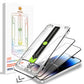 US LITE Tempered Glass Screen Protector | Align Tray | Shatterproof Screen Protection | 9H Hardness | Bubble-Free | Easy Installation Tool Kit For iPhone & Samsung Series