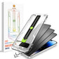 US LITE Tempered Glass Screen Protector | Align Tray | Shatterproof Screen Protection | 9H Hardness | Bubble-Free | Easy Installation Tool Kit For iPhone & Samsung Series