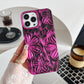 LuxuryKase LK138 Double Shaded 3D Flower Print Case For iPhone