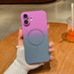 LuxuryKase Gradient Compatible Case for iPhone 16 Plus | Soft Silicone Shockproof Cover with Camera Protection | Slim Lightweight Design | Smooth Touch & Durable