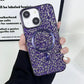 LuxuryKase LK133 Shining Star Flash Diamond Magnetic Mag-Safe Case for iPhone
