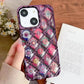 LuxuryKase LK125 Electroplated Shell Star Flower Pattern Case For iPhone