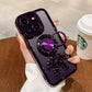 LuxuryKase LK147 Transparent Astronaut Folding Stand Case For iPhone