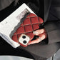 LuxuryKase LK153 Plated Rombus Soft Fundas Case For iPhone