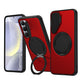 LuxuryKase Tough Armour Magnetic Case | 360° Rotating Ring Stand | Flip Camera Protection Cover | Raised Edges | Drop Protection | MagSafe Compatible For iPhone & Samsung Series