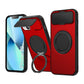 LuxuryKase Tough Armour Magnetic Case | 360° Rotating Ring Stand | Flip Camera Protection Cover | Raised Edges | Drop Protection | MagSafe Compatible For iPhone & Samsung Series