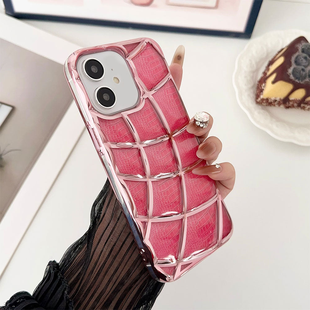 LuxuryKase LK143 Electroplated Unique Design Case For iPhone