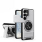 LuxuryKase Magnetic Armour Case | MagSafe Compatible | Sliding Camera Cover | 360° Finger Ring Holder | Built-In Bracket Stand | Hard PC Back & Soft TPU Bumper For iPhone & Samsung Series