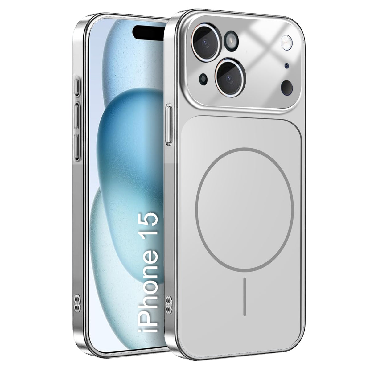 LuxuryKase Converter Case | Premium Protective MagSafe Cover | iPhone 17 Pro & 18 Pro Series Style Design | in Built Camera Guard | Wireless Charging Compatible For iPhone Series