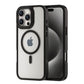 LuxuryKase LK178 Electroplate Titanium Matte Plated Acrylic Magnet Wireless Case Cover For iPhone