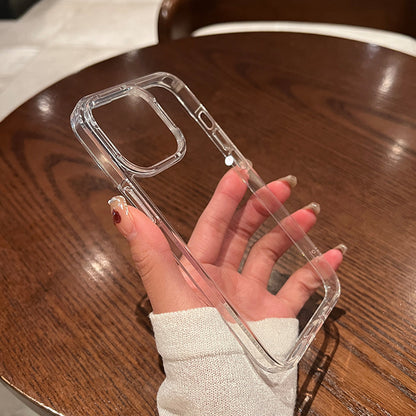LuxuryKase Clear Shockproof Transparent Case Cover For Iphone