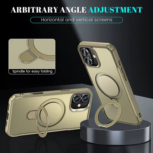 Luxury Metal Bracket Phone Case with Kickstand