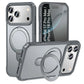 LuxuryKase Shockproof Back Cover with 90° Rotating Ring Kickstand | Mag-Safe Compatible | Rugged Armor Protection Case For iPhone & Samsung Series