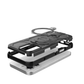 LuxuryKase Armour Ring Stand Case | 360° Rotating Kickstand | Heavy Duty Protection | Rugged Hybrid TPU+PC Design | Camera Protection | MagSafe Compatible For iPhone & Samsung Series