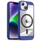 US LITE Shockproof Mag-Safe Transparent Clear Hard Back Cover Case with Soft Edge | Camera Protection & Wireless Charging Support for iPhone Series
