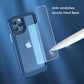 LuxuryKase Acrylic Transparent Shock Proof Armor Case For Iphone