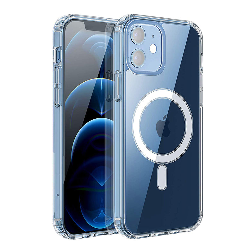 LuxuryKase Original Acrylic Magsafe Magnetic Wireless Charging Case For iPhone