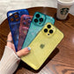 LuxuryKase LK121 3D Laser Glitter Love Heart Transparent Case For iPhone