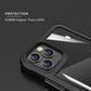 LuxuryKase Acrylic Transparent Shock Proof Armor Case For Iphone