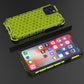 LuxuryKase Transparent Honeycomb Clear Shockproof Hybrid TPU Armor Case Cover For Iphone