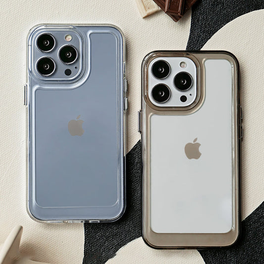 LuxuryKase LK001 Shockproof Camera Protective Transparent Hard Case For Iphone